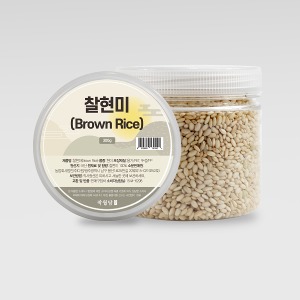 작월담 국산 쫀득한 찰현미 300g (곡물)